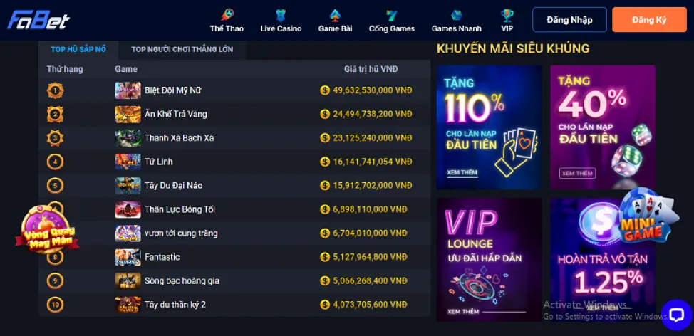 Mã VIP và cấp độ 69vin code